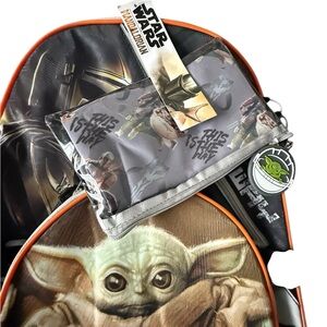 Star Wars Bioworld Black and Gray Backpack